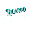 Ricardo's name personalized