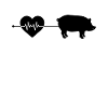 Pig heartbeat