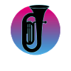 Tuba Player Tuba Musical Instrument