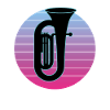 Tuba Player Tuba Musical Instrument