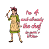 I'm 4 - Girl Chef