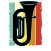 Tuba Player Tuba Musical Instrument