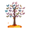 Butterfly Tree - butterfly