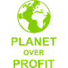 planet over profit quote