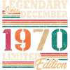 Légendaire Décembre 1970 édition limitée