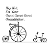 ARRIÈRE-GRAND-PÈRE DE VÉLO