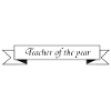 Teacher of the year