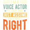 Voice actor