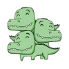 Cute Crocodiles - Crocodile