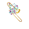Musical platoon trombone