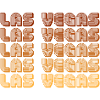 Las Vegas Retro Gradient Grid