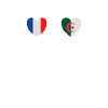 France et Algérie Drapeau algérien Drapeaux
