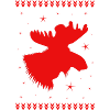 Elk Christmas Reindeer Deer