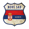 Novi Sad Serbie Armoiries Drapeaux
