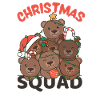 Bär Weihnachtsbaum Christmas Squad Bären