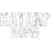 Katar nein Boykott Spruch Geschenk