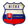 Drapeaux de Nitra Slovaquie