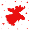 Elch Rentier Hirsch