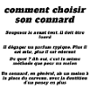 comment choisir son connard