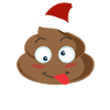 Umorismo natale piccola cacca regalo di natale divertente