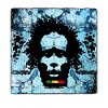 Portrait d’homme reggae avec style graffiti