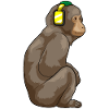 Musique casque Monkey