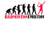Badminton Spieler Geschenkidee Design