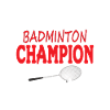 Badminton Spieler Geschenkidee Design