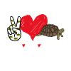 Peace Dear Turtle