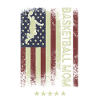 USA Flag - Basketball Mother