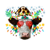 Christmas Cow, Western Christmas, Christmas