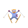 Kétamine Ski Jumping Bear White