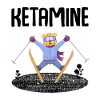 Kétamine Ski Jumping Bear Noir