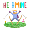 Ketamine Skiing Jumping Bear