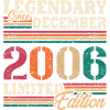 Legendary December 2006 limited edition