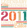 Légendaire Décembre 2011 édition limitée