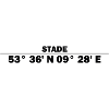 Stade coordinates