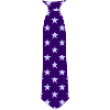 Tie Star Pattern Blue
