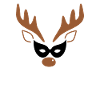 Christmas time sweet reindeer