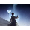Girl and the moon