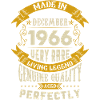 Décembre 1966 Millésime anniversaire