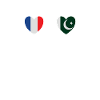 France and Pakistan Pakistani flag