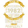 Décembre 1982 Millésime anniversaire