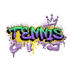 Tennis Graffiti Spray Sprayer Player Sports