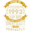 Décembre 1993 Millésime anniversaire
