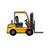 Staplerfahrer Gabelstapler Lager Logistik