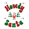 Howdy Santa Christmas Outfit
