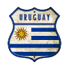 Uruguay Flaggen Wappen Design