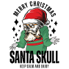 Nikolaus Skull Christmas Design
