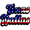 Dallas Texas USA flag design